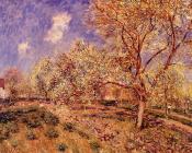 阿尔弗莱德 西斯莱 : Spring at Veneux